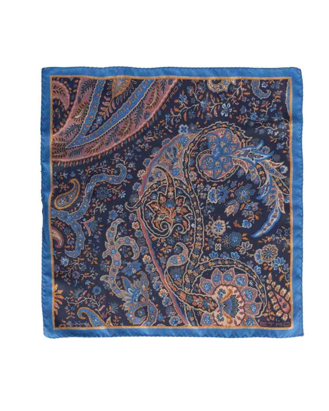 shop ETRO  Pochette Uomo: Etro fazzoletto da taschino.
Fazzoletto da taschino realizzato in seta e impreziosito con stampa Paisley e logo ETRO. 
Bordi decorati a contrasto.
43 x 43 cm
100% seta
Fabbricato in Italia.. MAUA0005 AV231-X0883 number 7917300